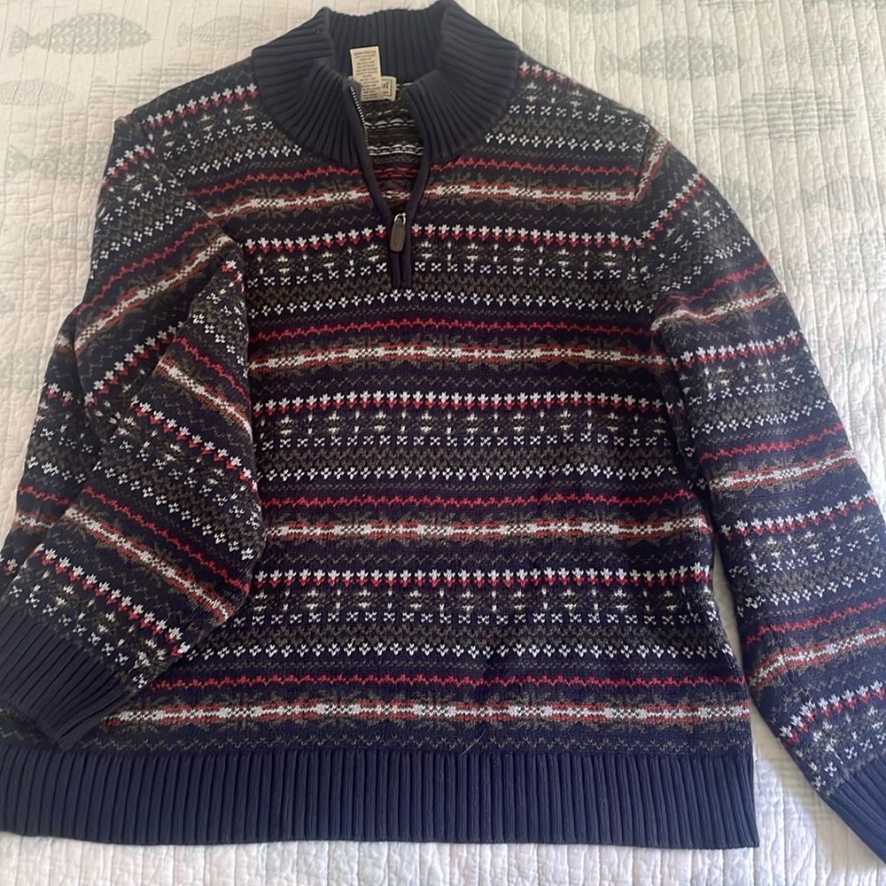 Men’s LL bean classic pullover sweater